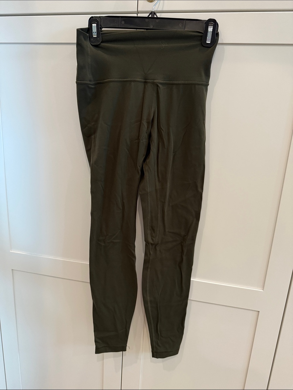lululemon athletica Olive Green High-Waist Leggings
